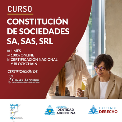 Constitución de Sociedadades SA, SAS, SRL