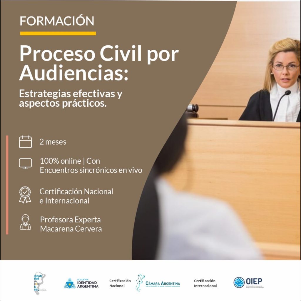 Curso Derecho Procesal Civil. Proceso Civil por Audiencias Orales
